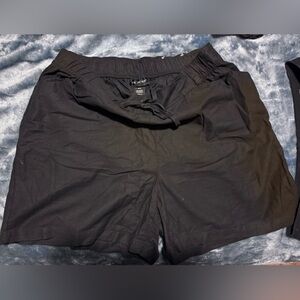 Black Casual Shorts
